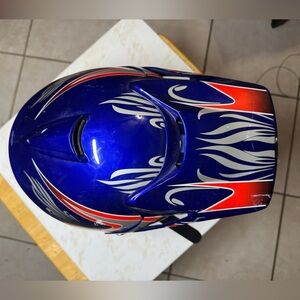 Kids Blue and Red Helmet